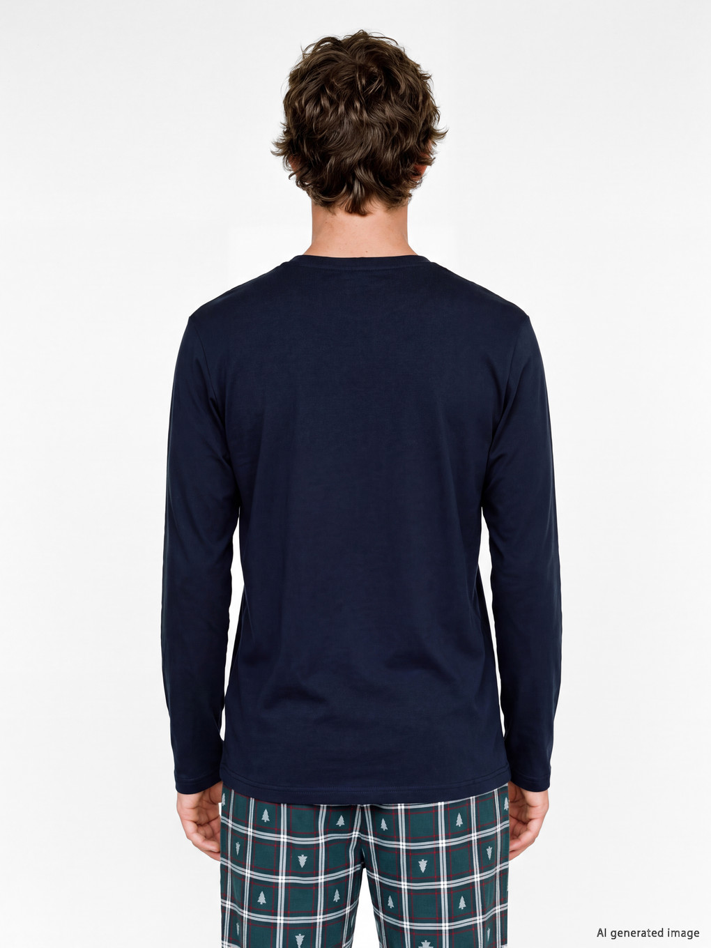 Printed Men's Pyjamas Set-3