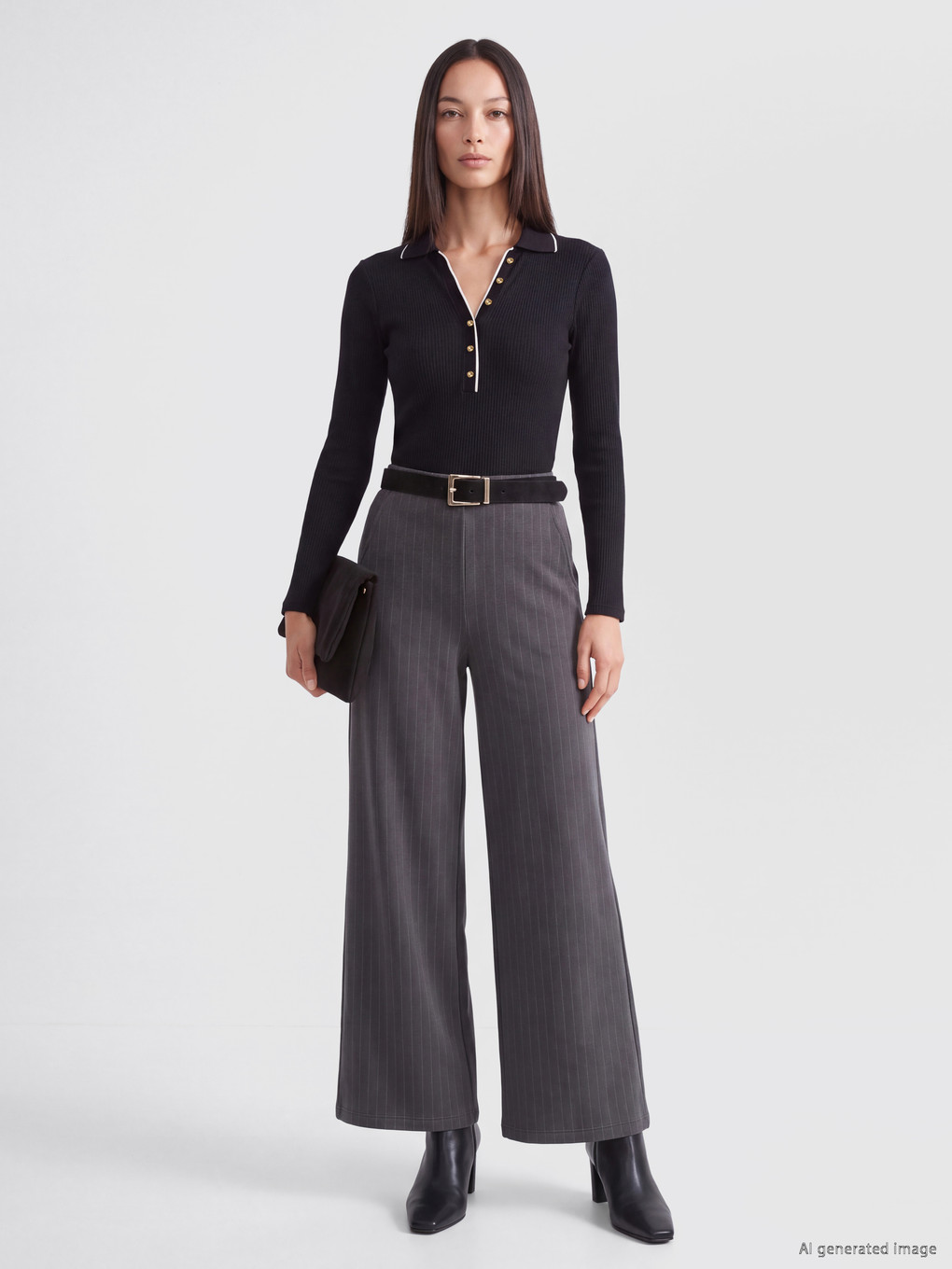 Polo Collar Women's Body-1