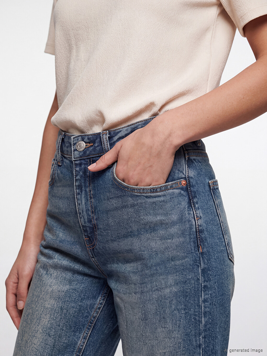 Woman Indigo Jeans-2