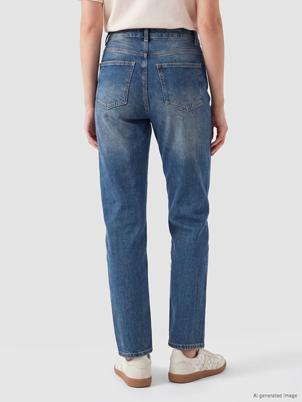 Woman Indigo Jeans-3