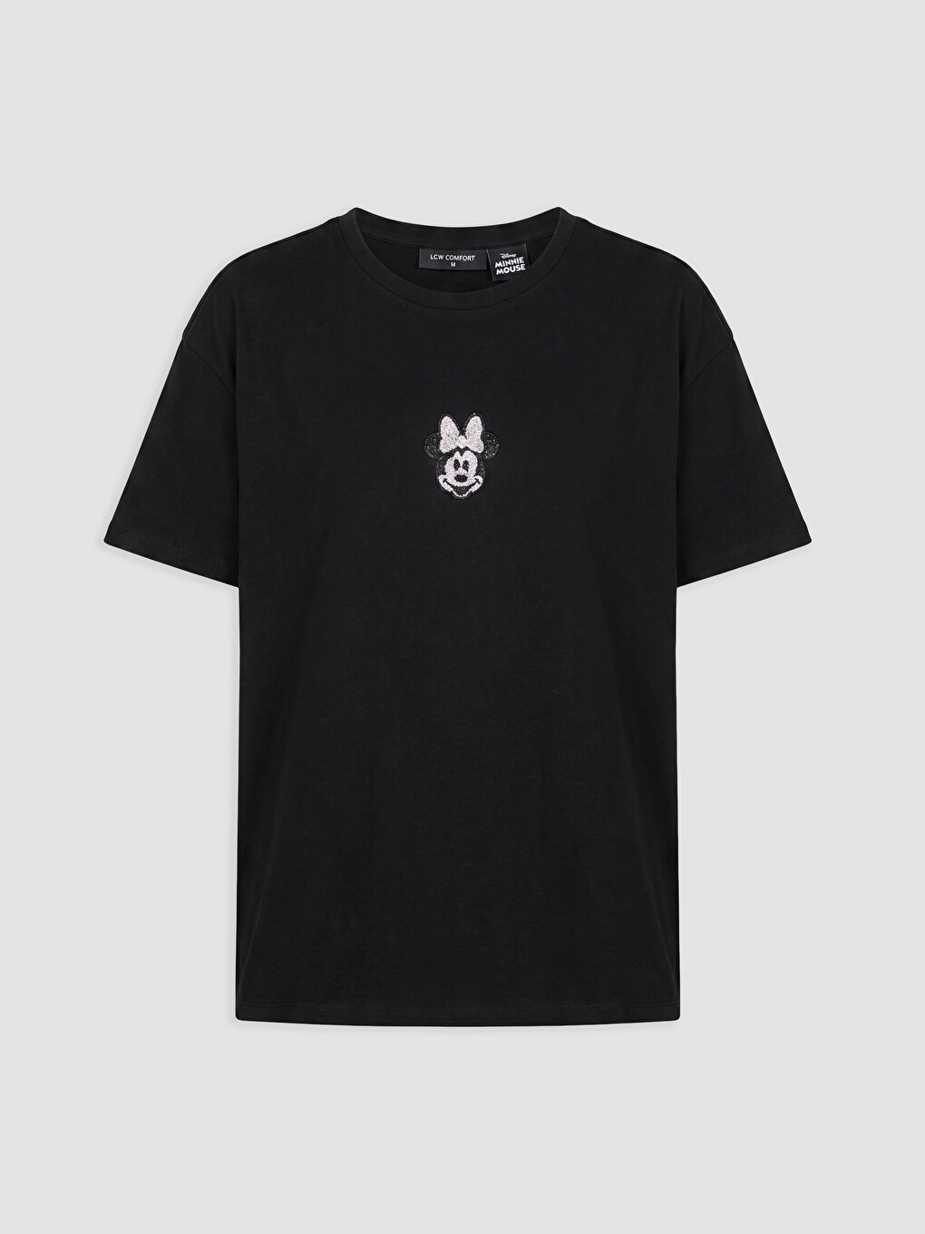 Minnie Mouse Embroidered 100% Cotton Women's T-shirt