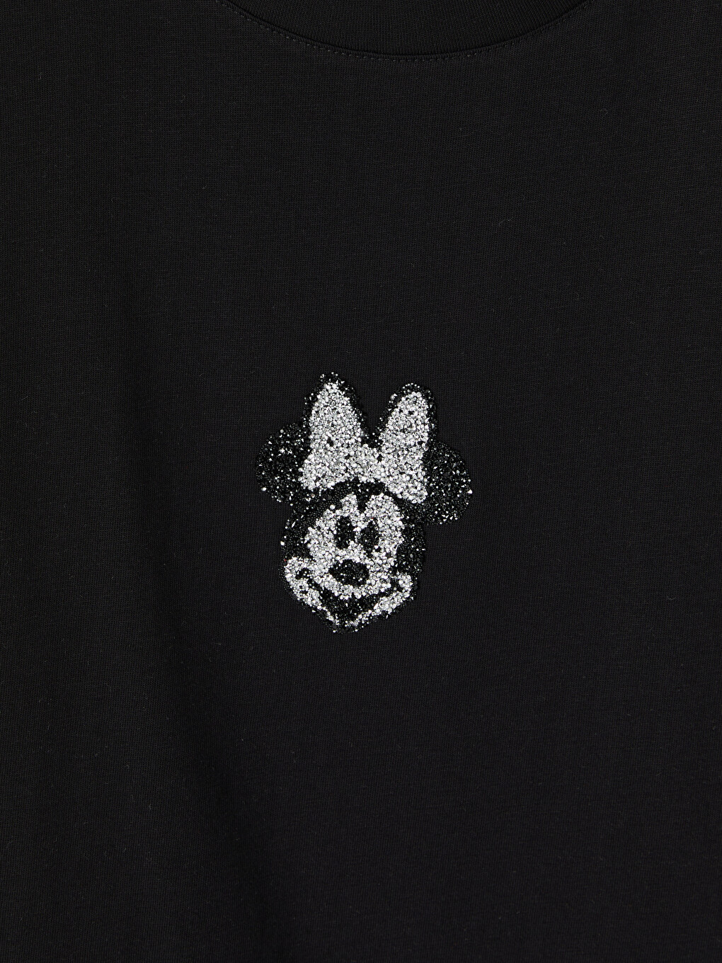 Minnie Mouse Embroidered 100% Cotton Women's T-shirt-2