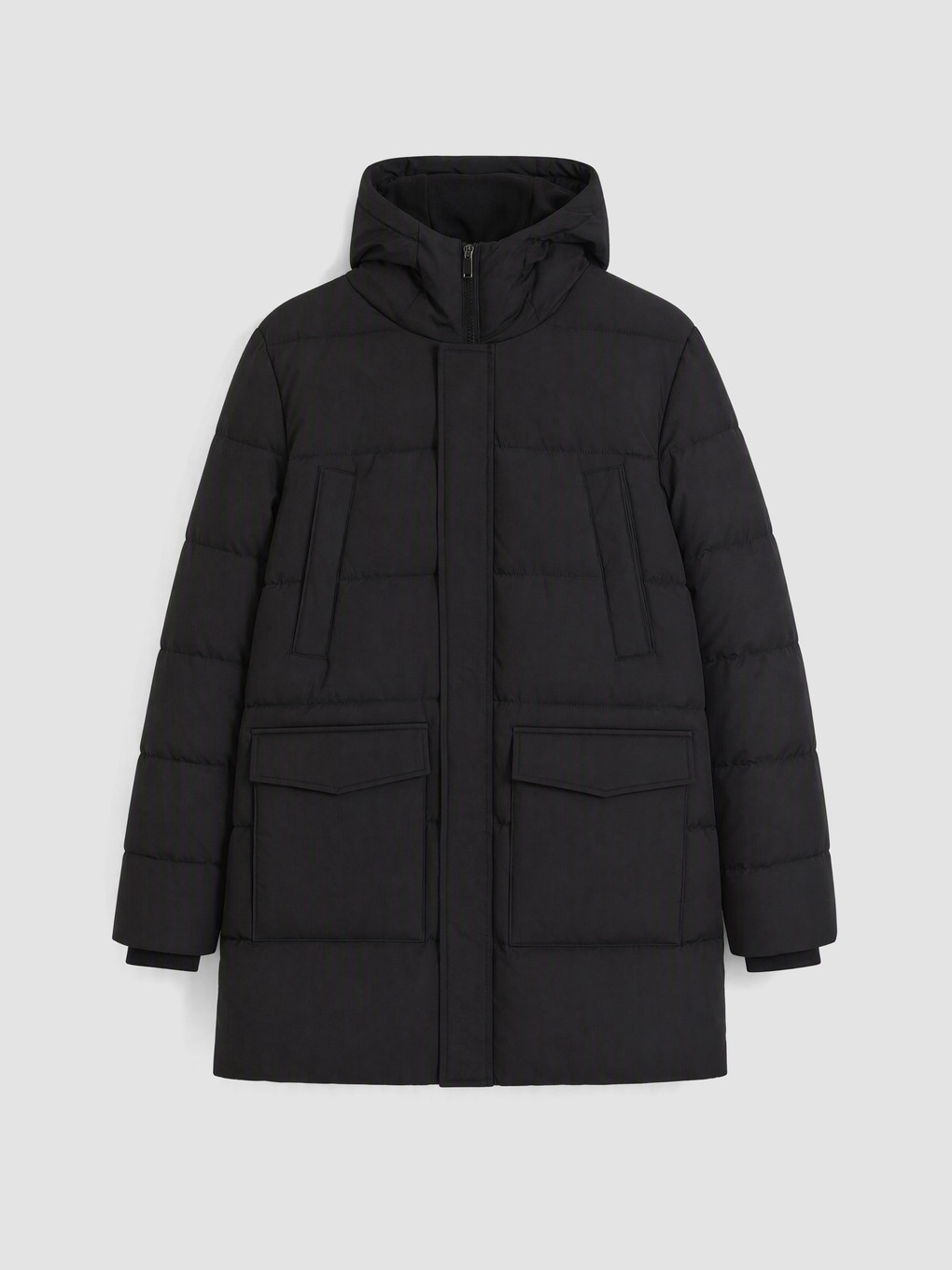Man Black Coat-5
