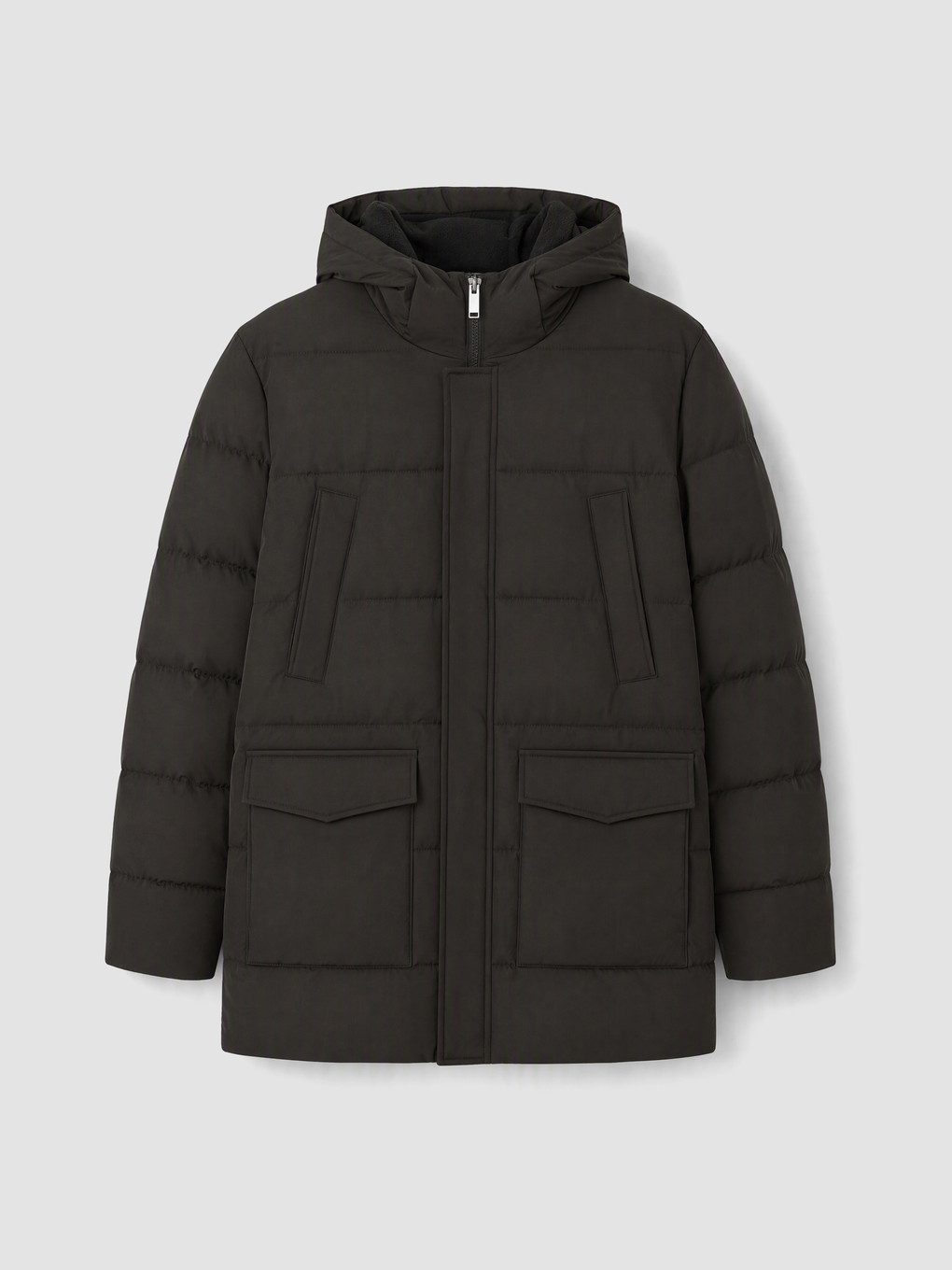 Man Khaki Coat-3