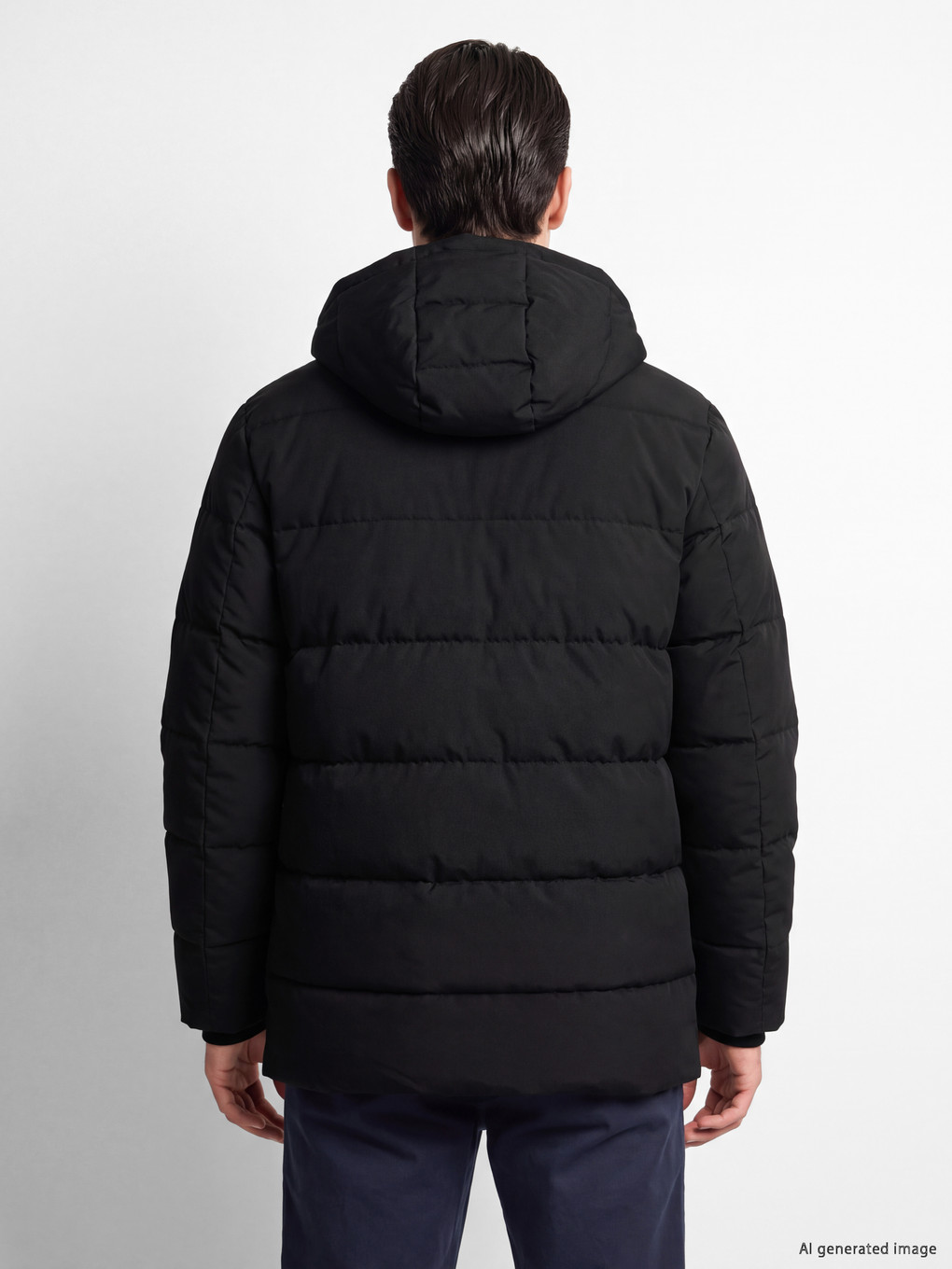 Man Black Coat-4