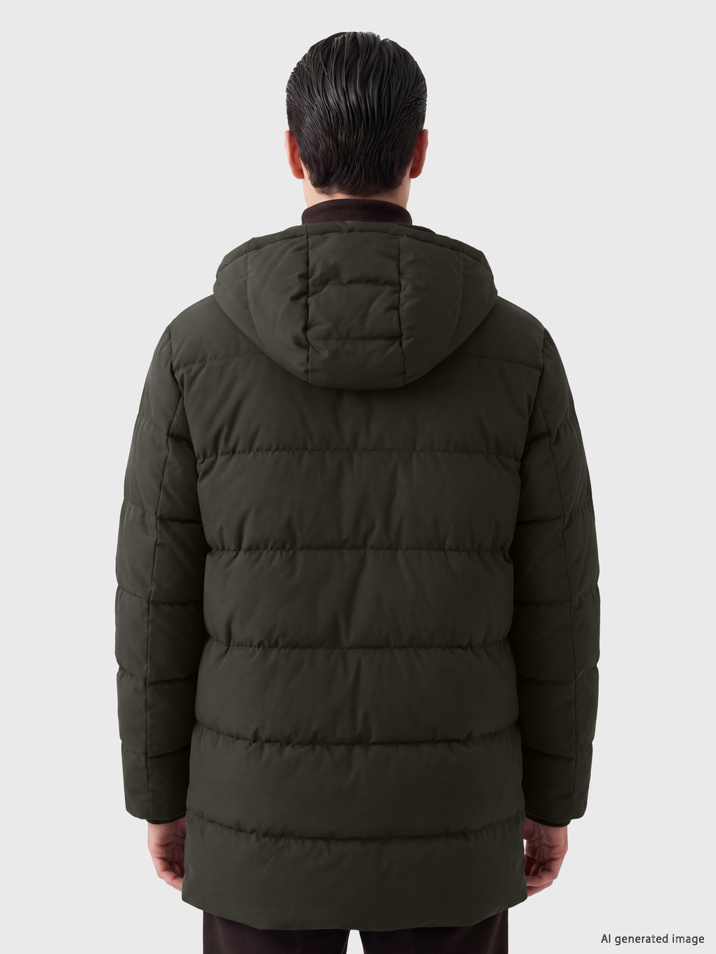 Man Khaki Coat-2