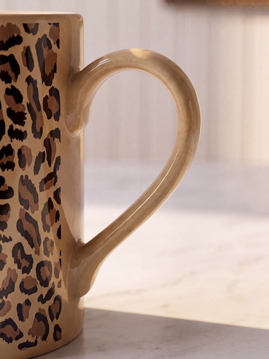 Leopard Print Porcelain Mug 320 Ml-1