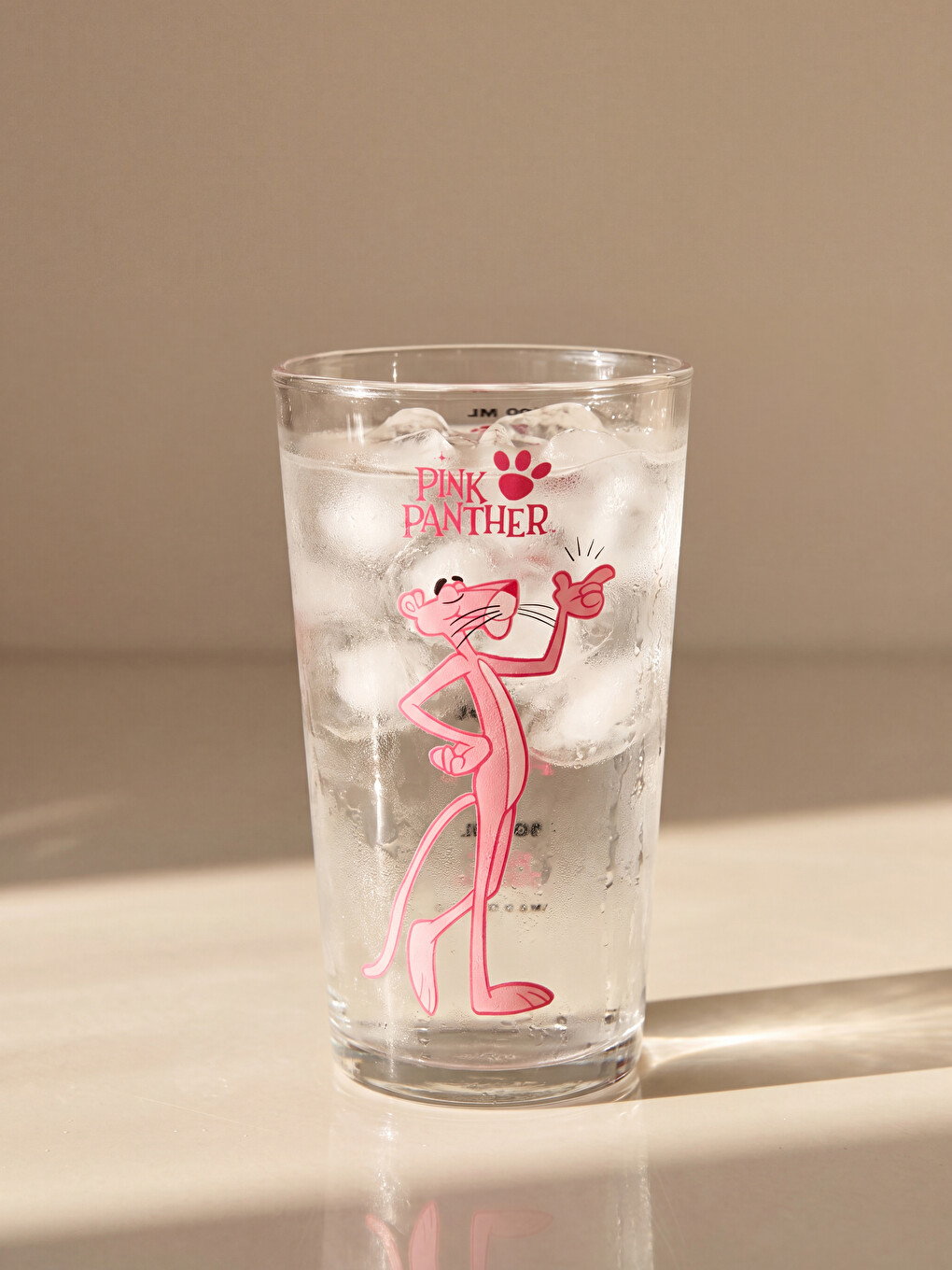 Pink Panther Printed Glass 550 Ml