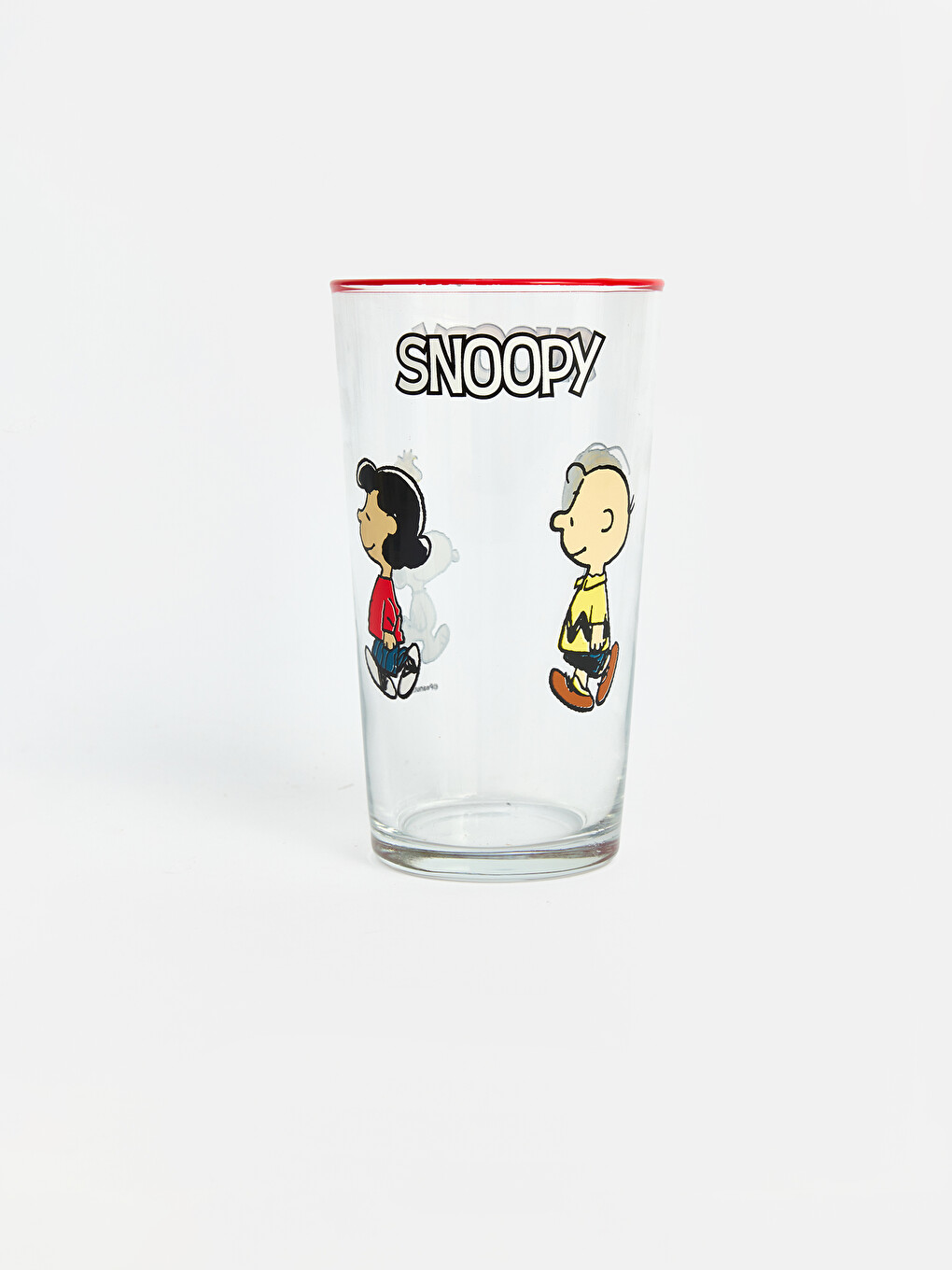 Karışık Snoopy Baskılı Cam Bardak 570 Ml-1