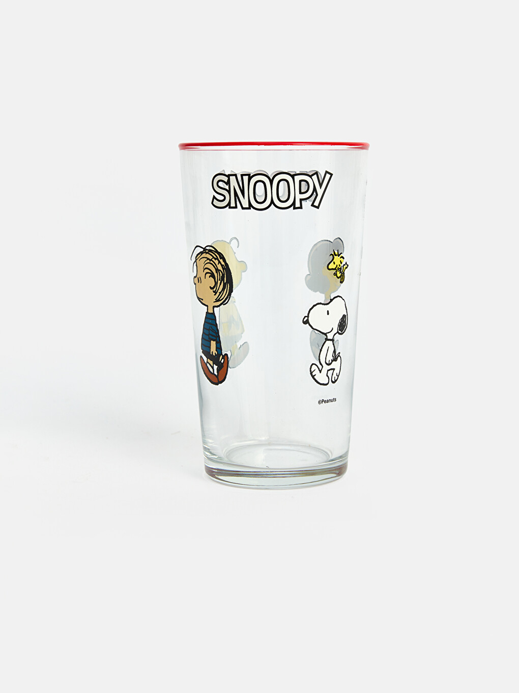 Karışık Snoopy Baskılı Cam Bardak 570 Ml-2