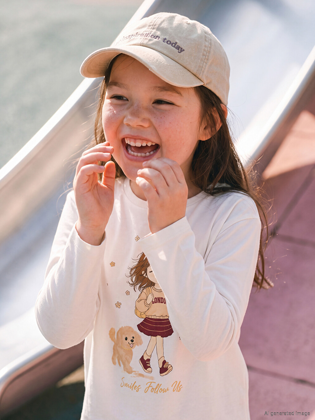 Girls' Long Sleeve T-shirt