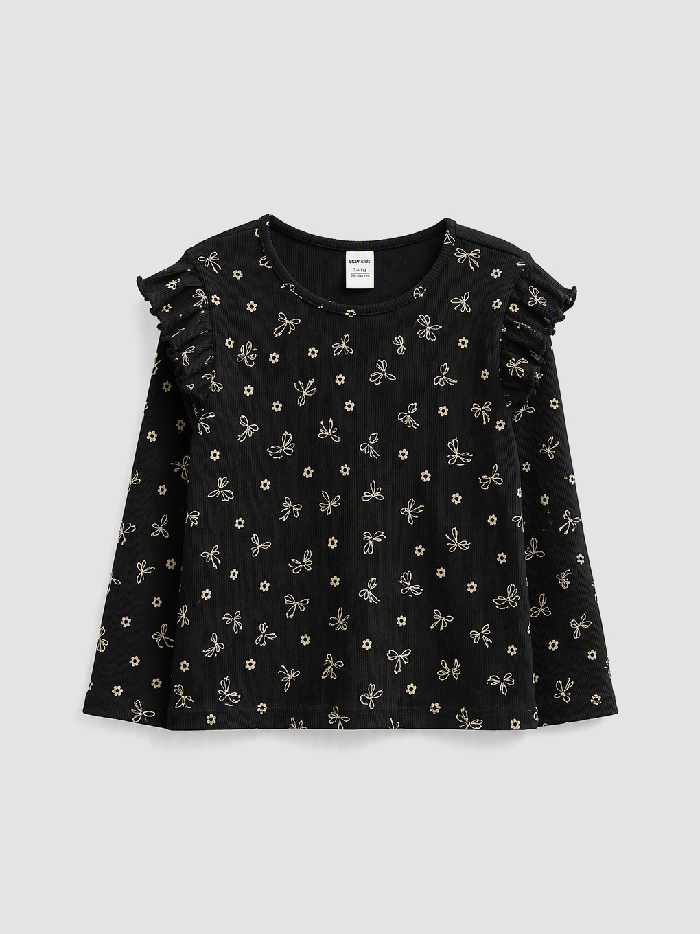 Girl Ecru T-shirt-3