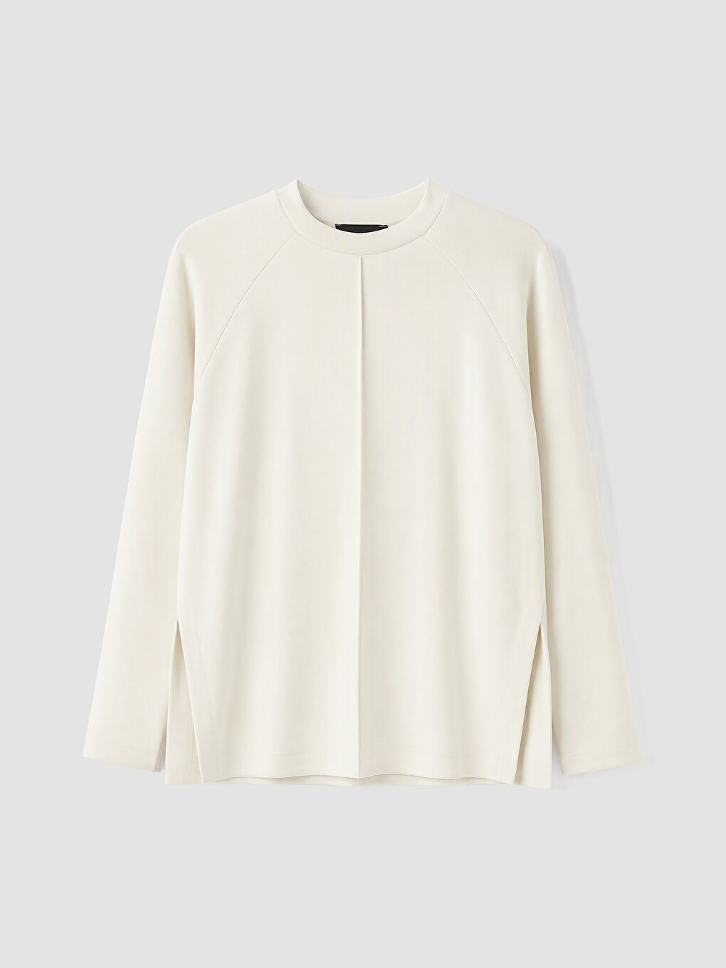 Bej Soft Touch Oversize Kadın Sweatshirt Tunik