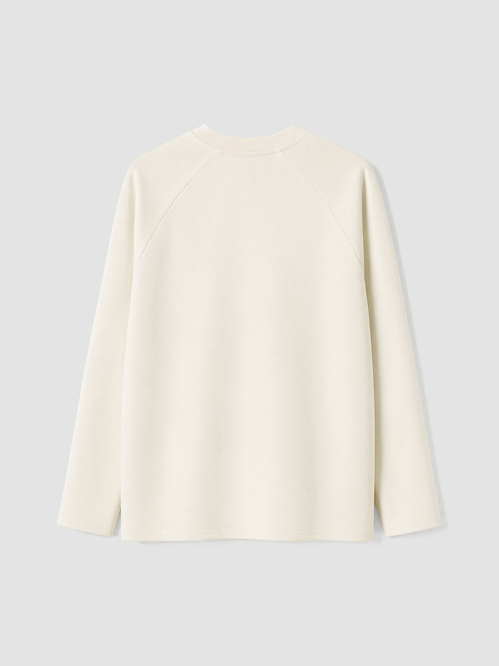 Bej Soft Touch Oversize Kadın Sweatshirt Tunik-2