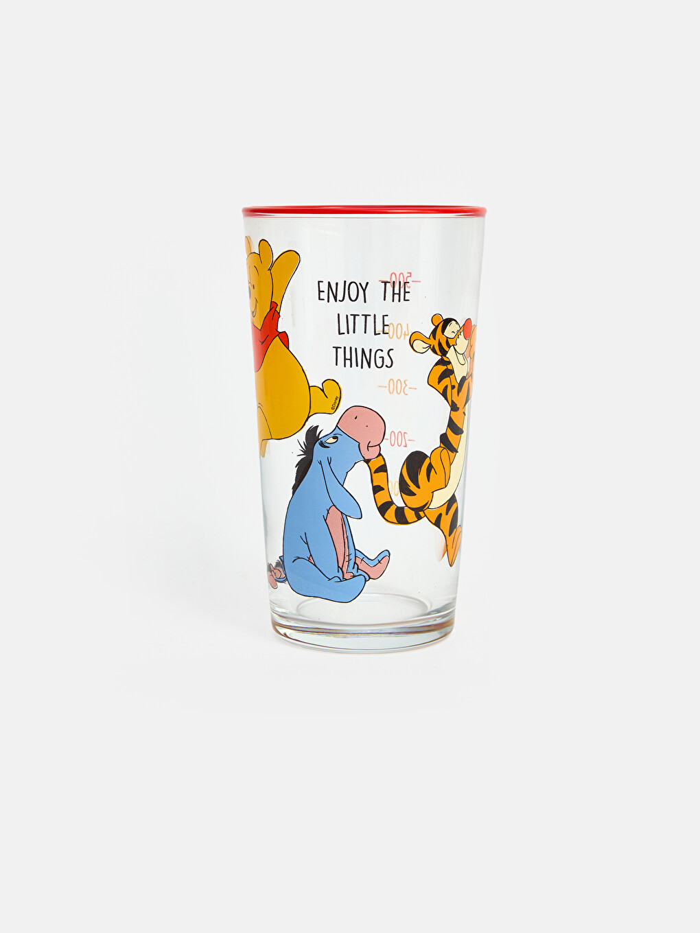 Karışık Winnie The Pooh Baskılı Cam Bardak 570 Ml-1