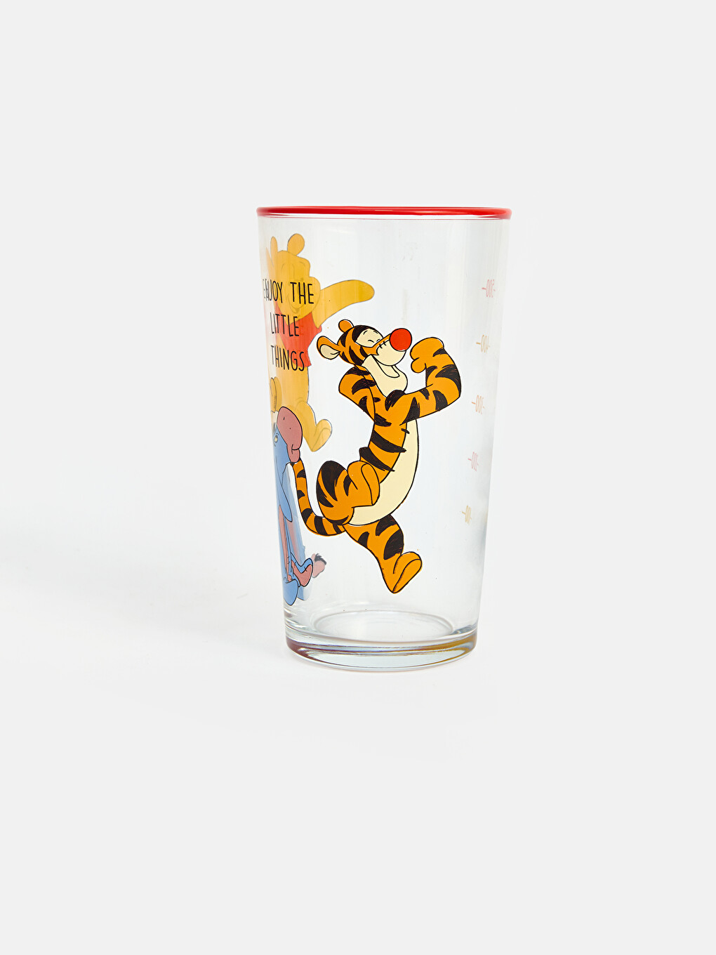 Karışık Winnie The Pooh Baskılı Cam Bardak 570 Ml-3