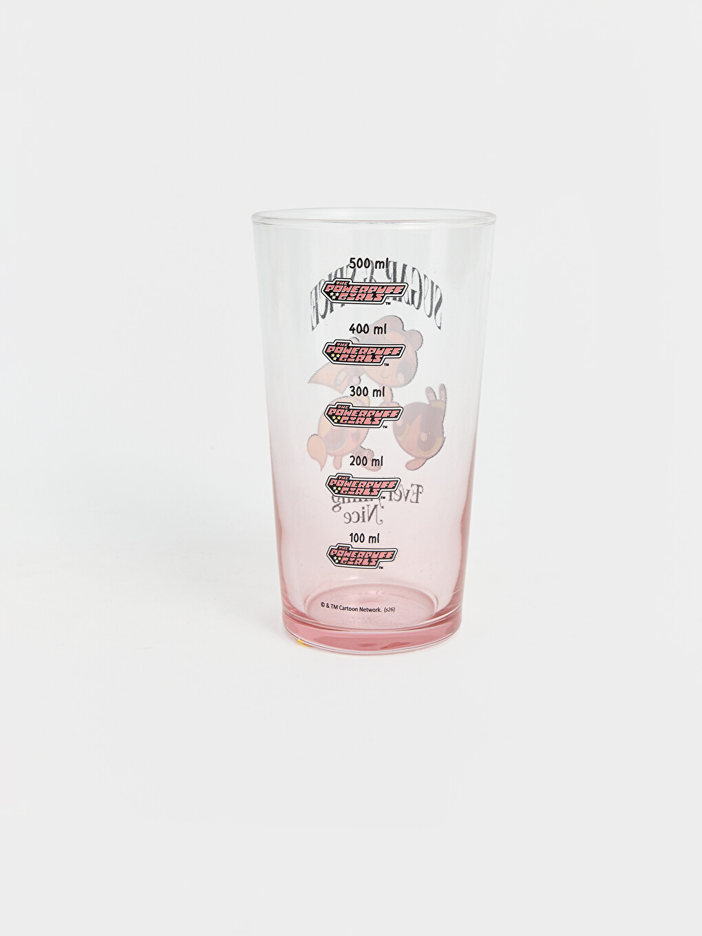 Karışık Powerpuff Girls Baskılı Cam Bardak 550 Ml-2