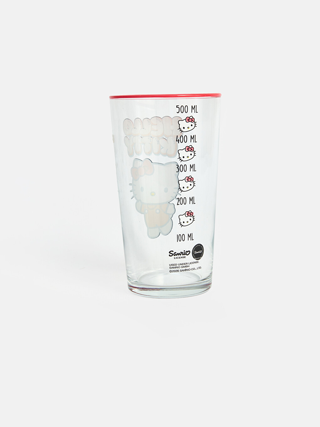 Hello Kitty Printed Glass 550 Ml-3