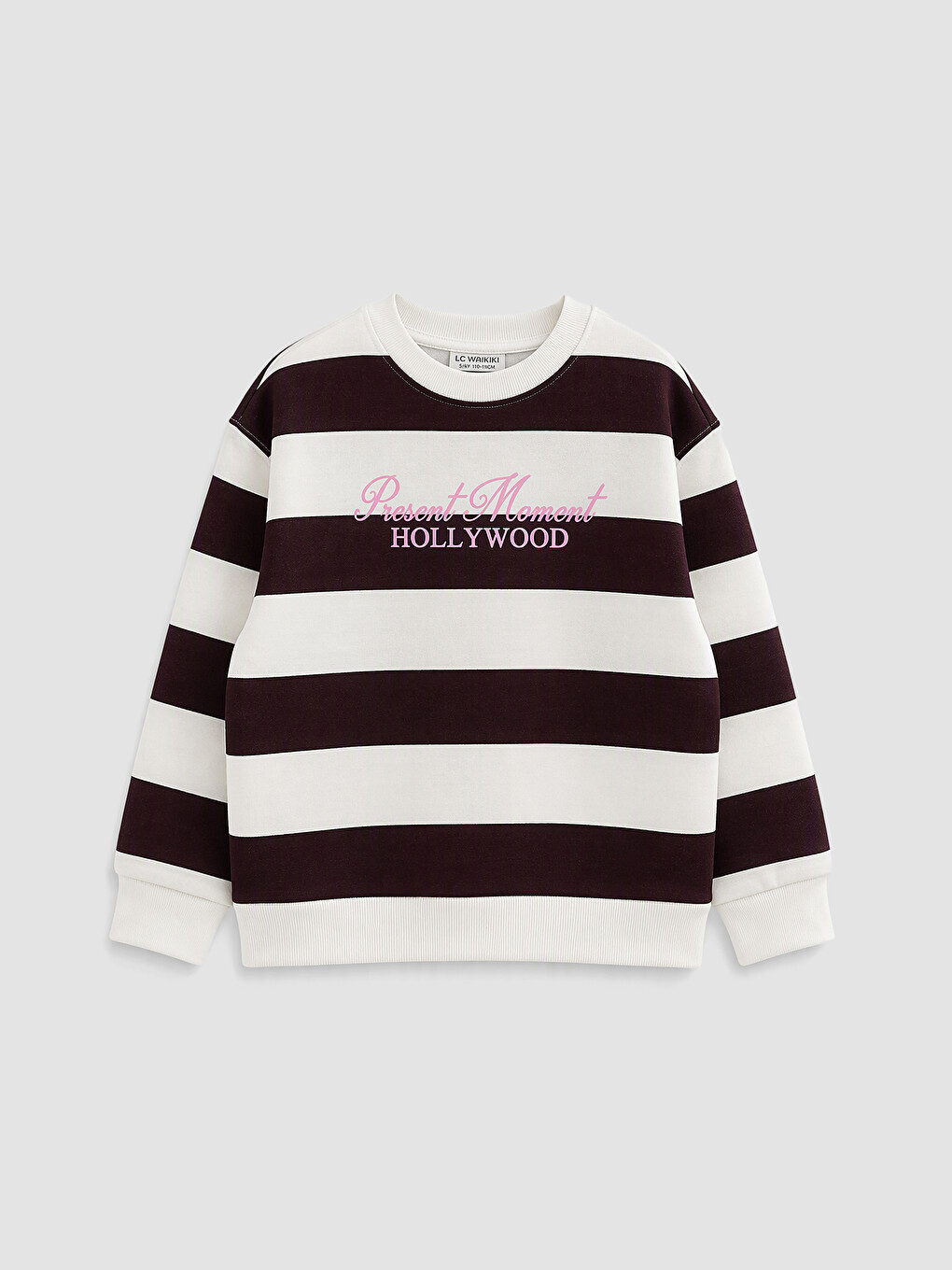 Printed Girls' Thick Sweatshirt