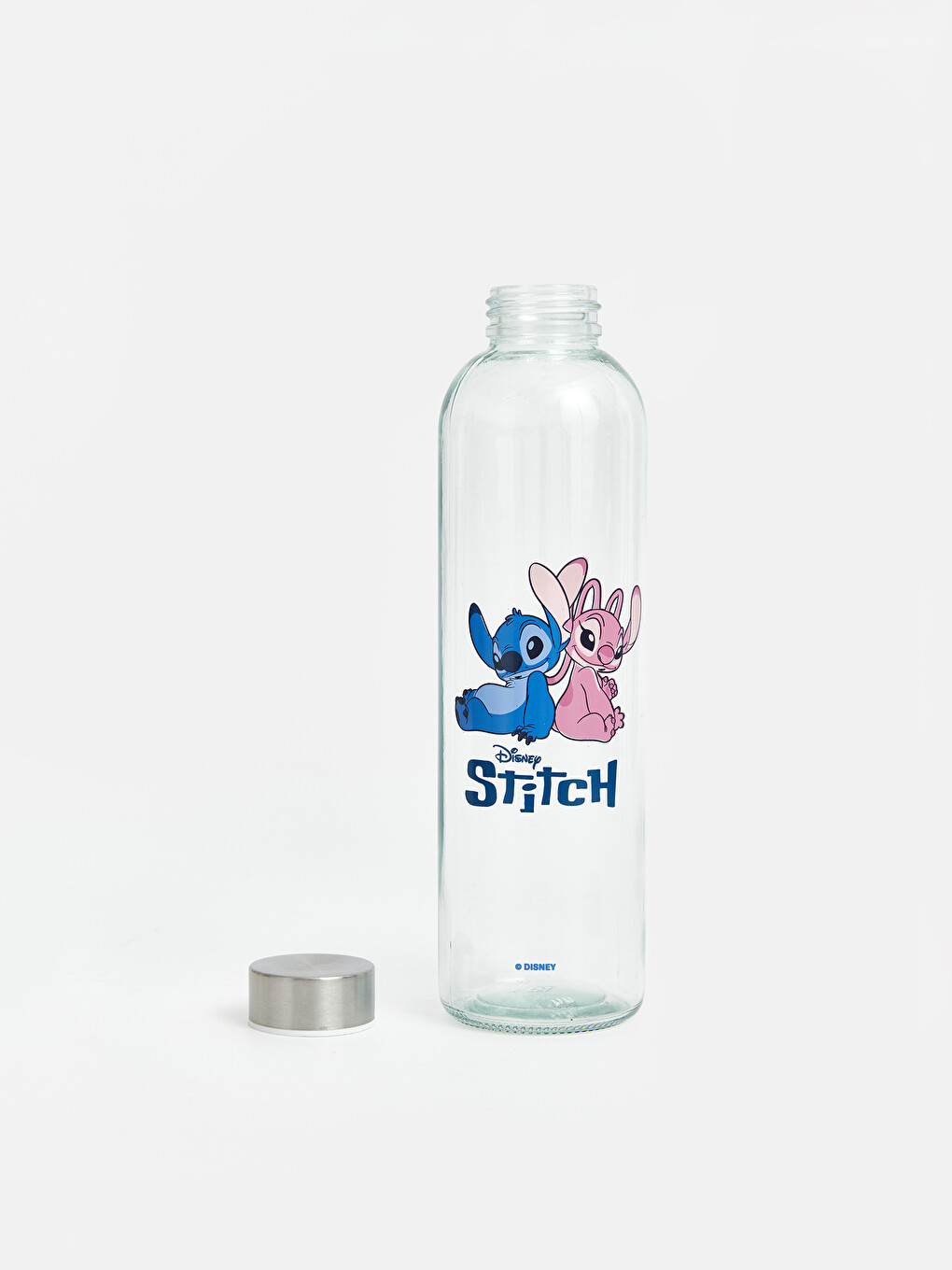 Стаклено Шише За Вода Со Печатен Stitch 700 Ml-2