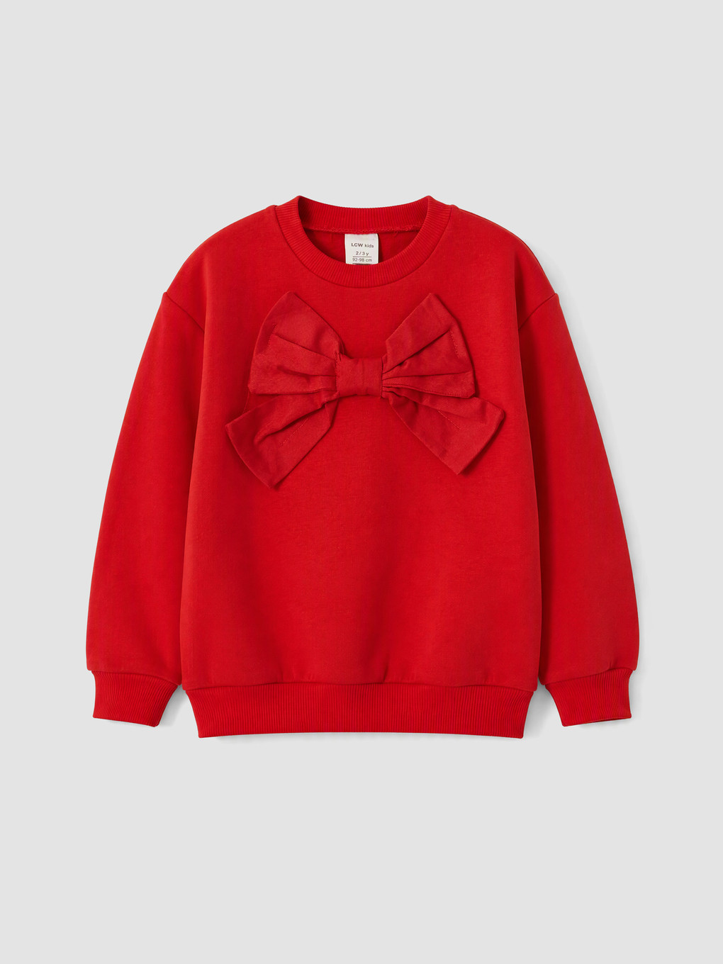  Embroidered Girls' Thick Sweatshirt