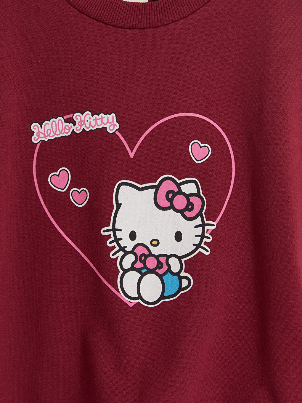 سويت شيرت مطبوع بنات Hello Kitty-1