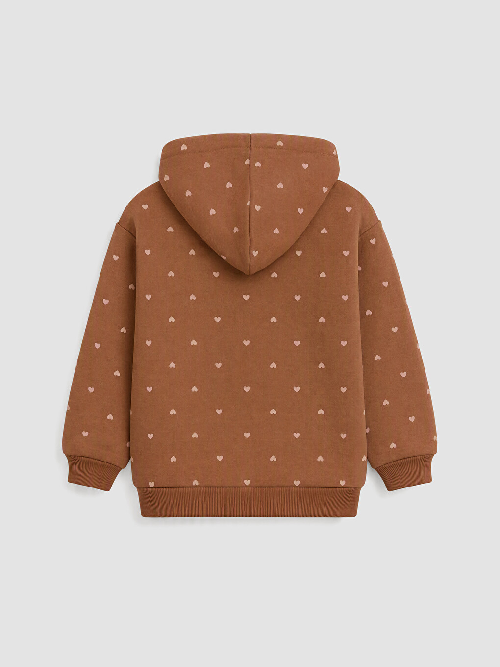Hooded Girls' Zip-up Sweatshirt-1