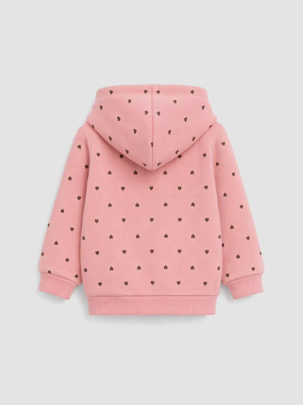 Hooded Girls' Zip-up Sweatshirt-1