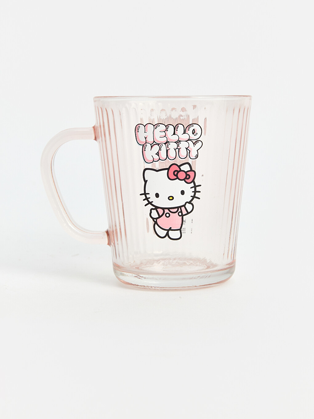 Hello Kitty Printed Glass Mug 380 Ml-1