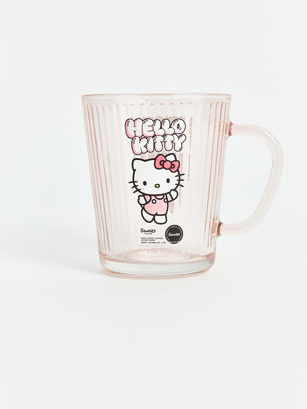Hello Kitty Printed Glass Mug 380 Ml-2