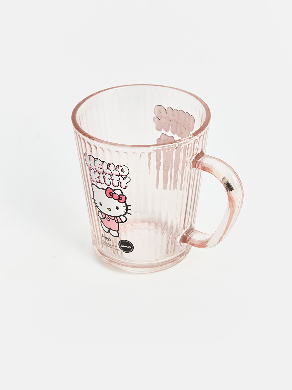 Hello Kitty Printed Glass Mug 380 Ml-3