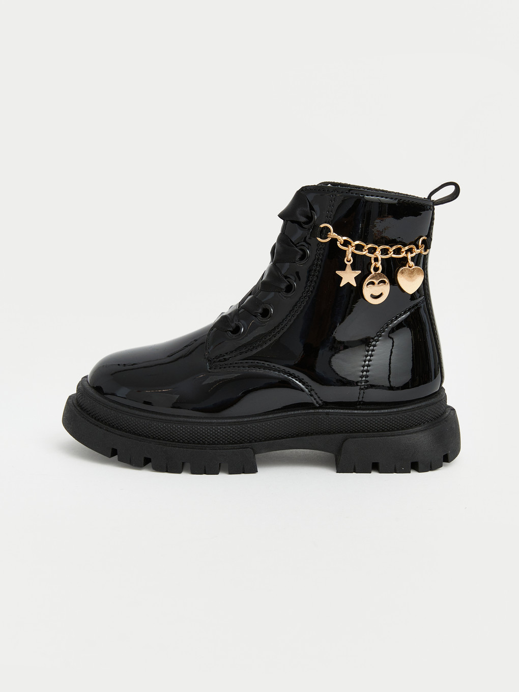 Patent Leather Girls' Boot-1