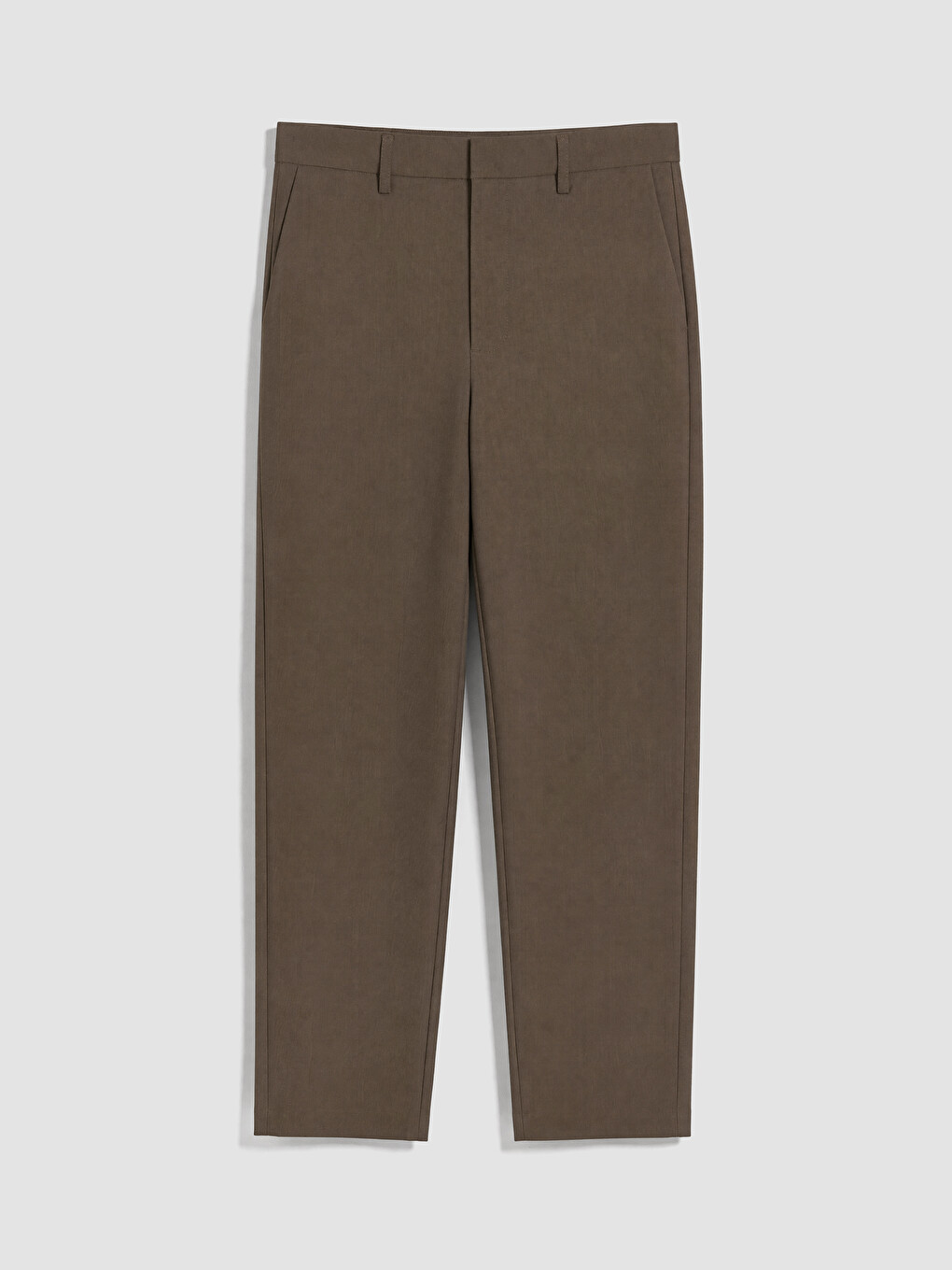 Slim Fit Women's Fabric Trousers-4