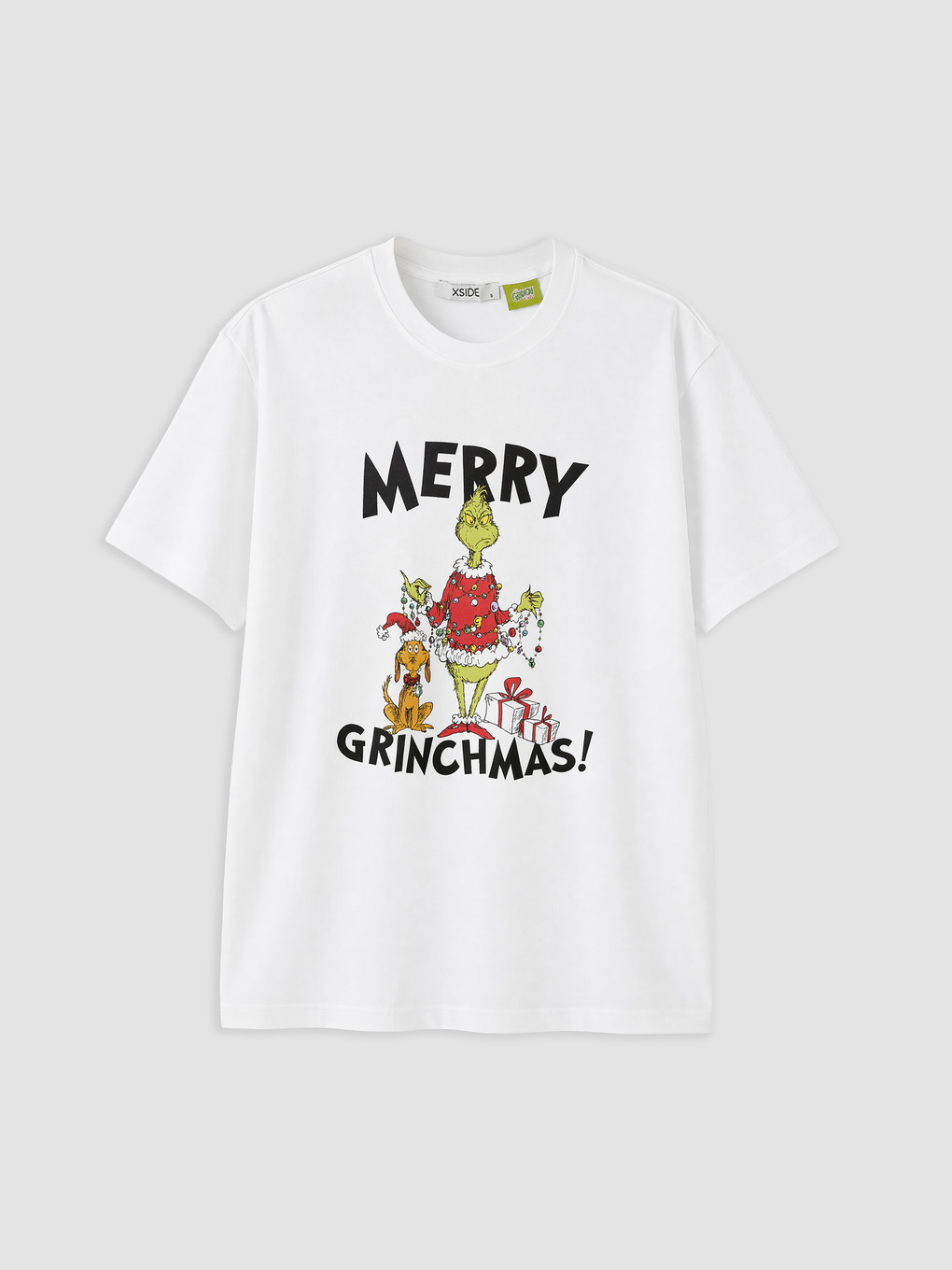 Женская Футболка С Принтом Grinch-4