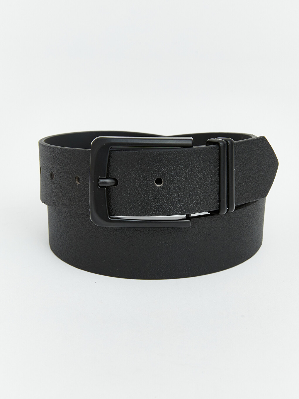 Faux Leather Men's Belt