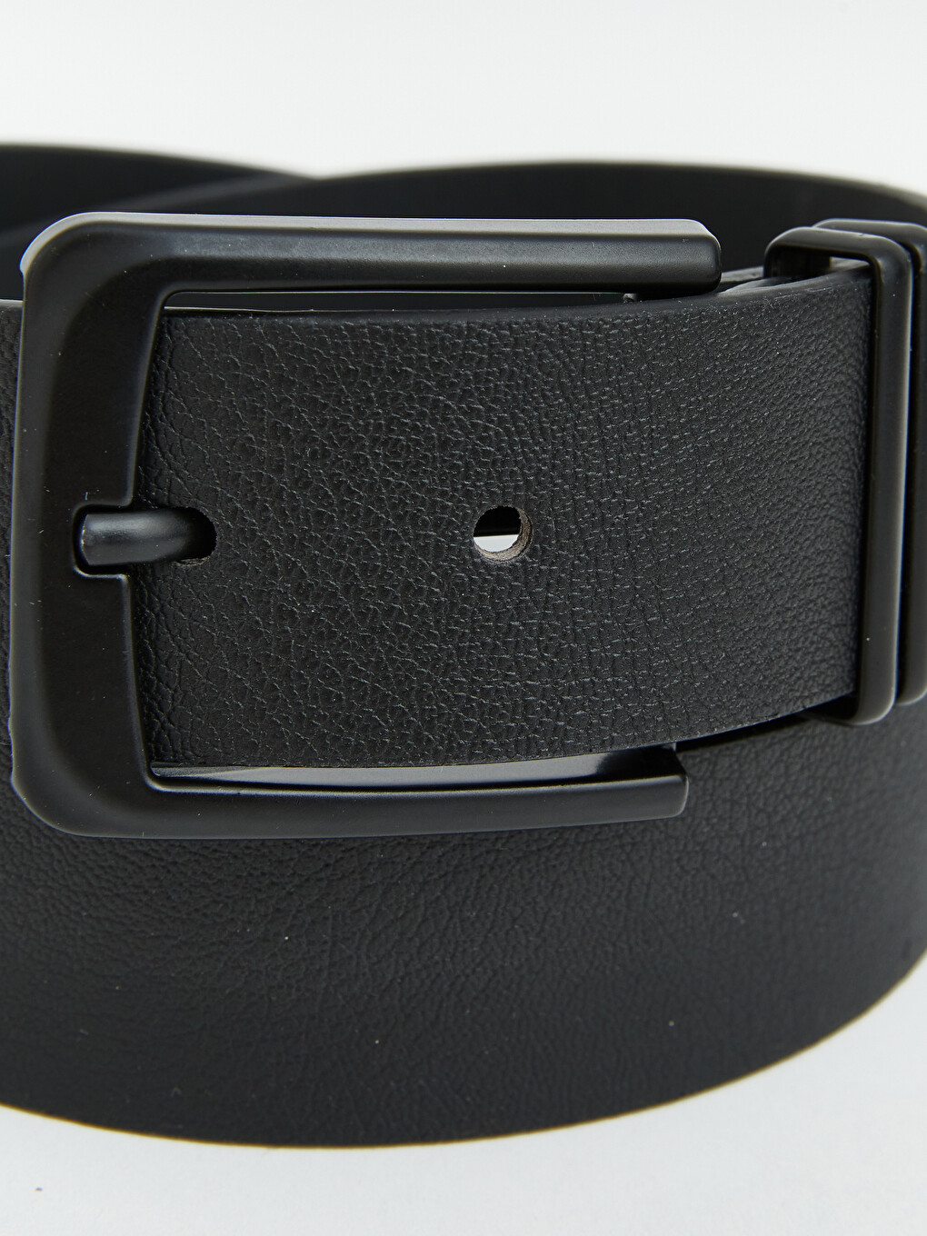 Faux Leather Men's Belt-1
