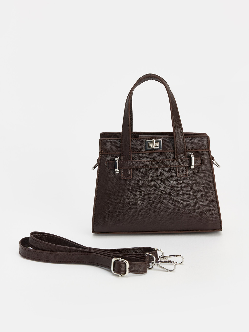 Faux Leather Women's Shoulder Bag