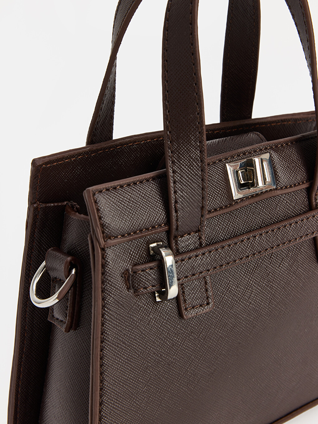 Faux Leather Women's Shoulder Bag-2