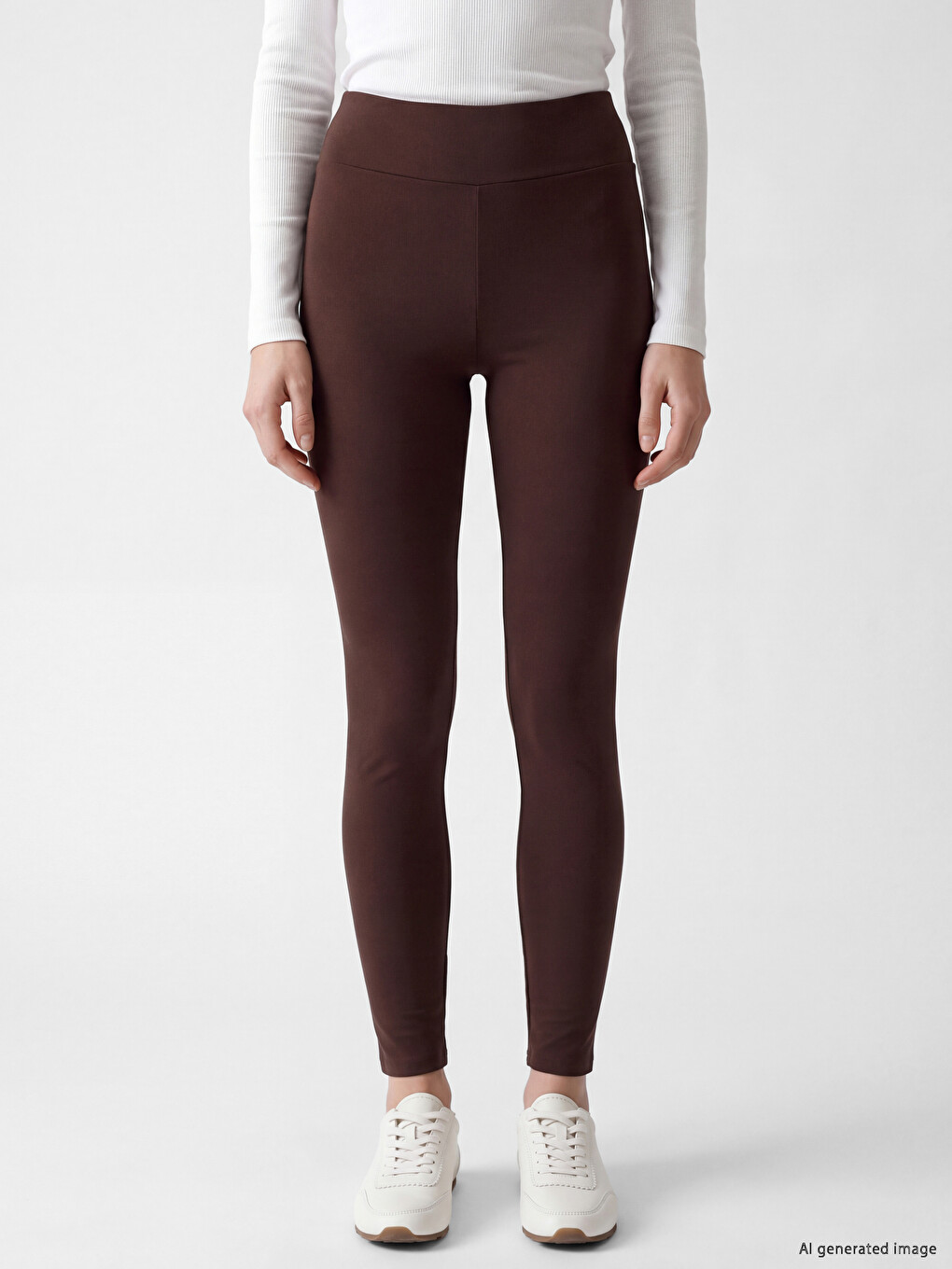 Elastic Waist Women's Leggings-1