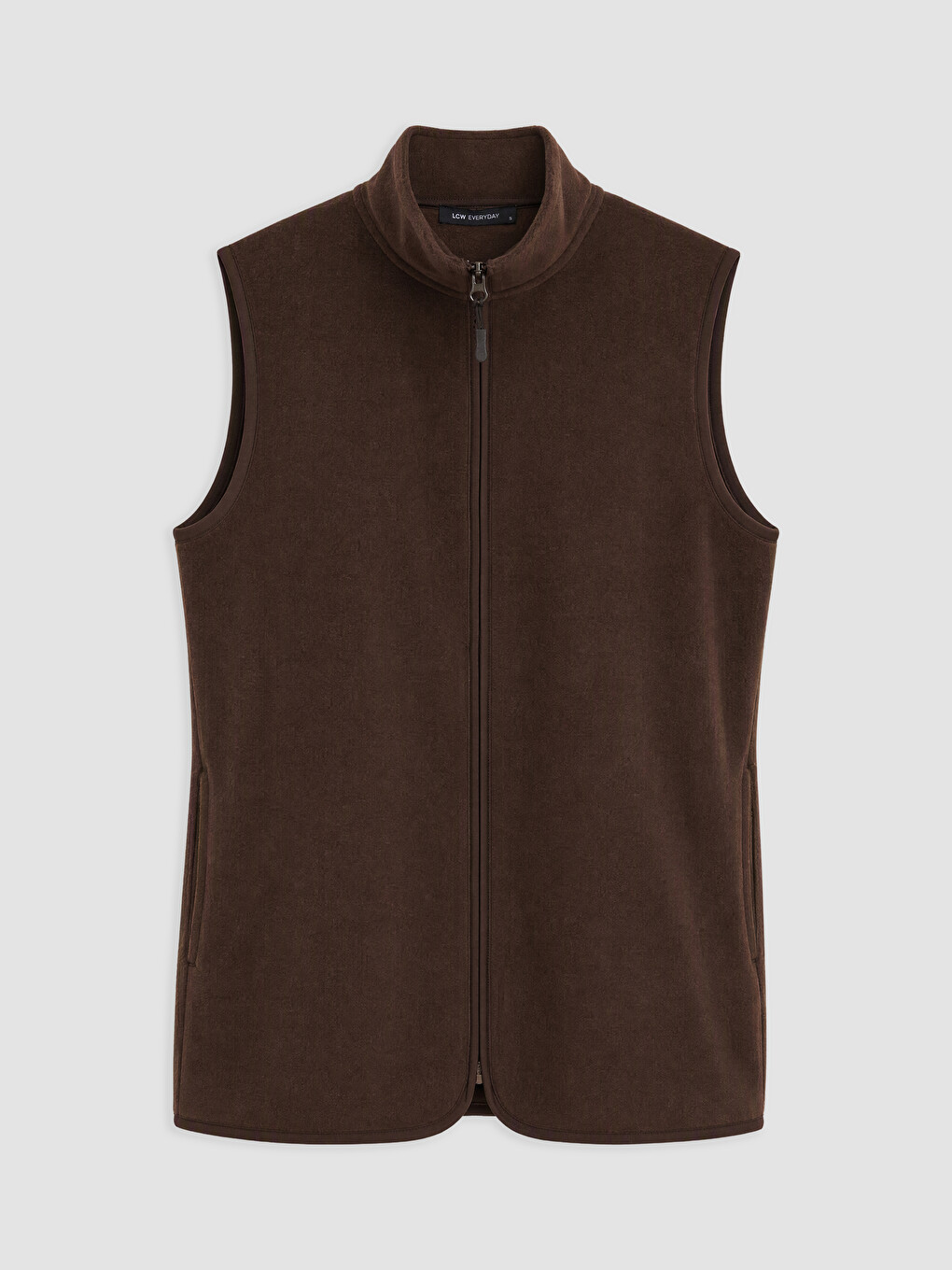 Mock Neck Women's Polar Gilet-4