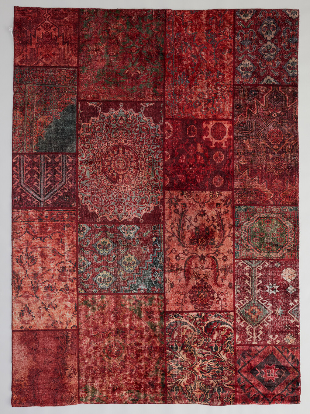 Karışık Etnik Desenli Halı 160x230 Cm-1
