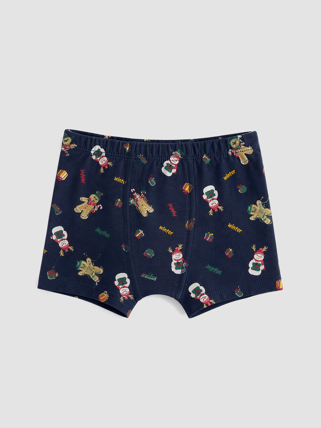 Boy Navy Boxer Briefs-1