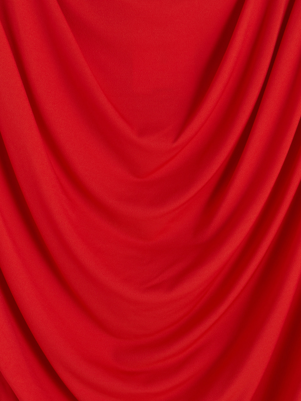 Mock Neck Draped Blouse-5