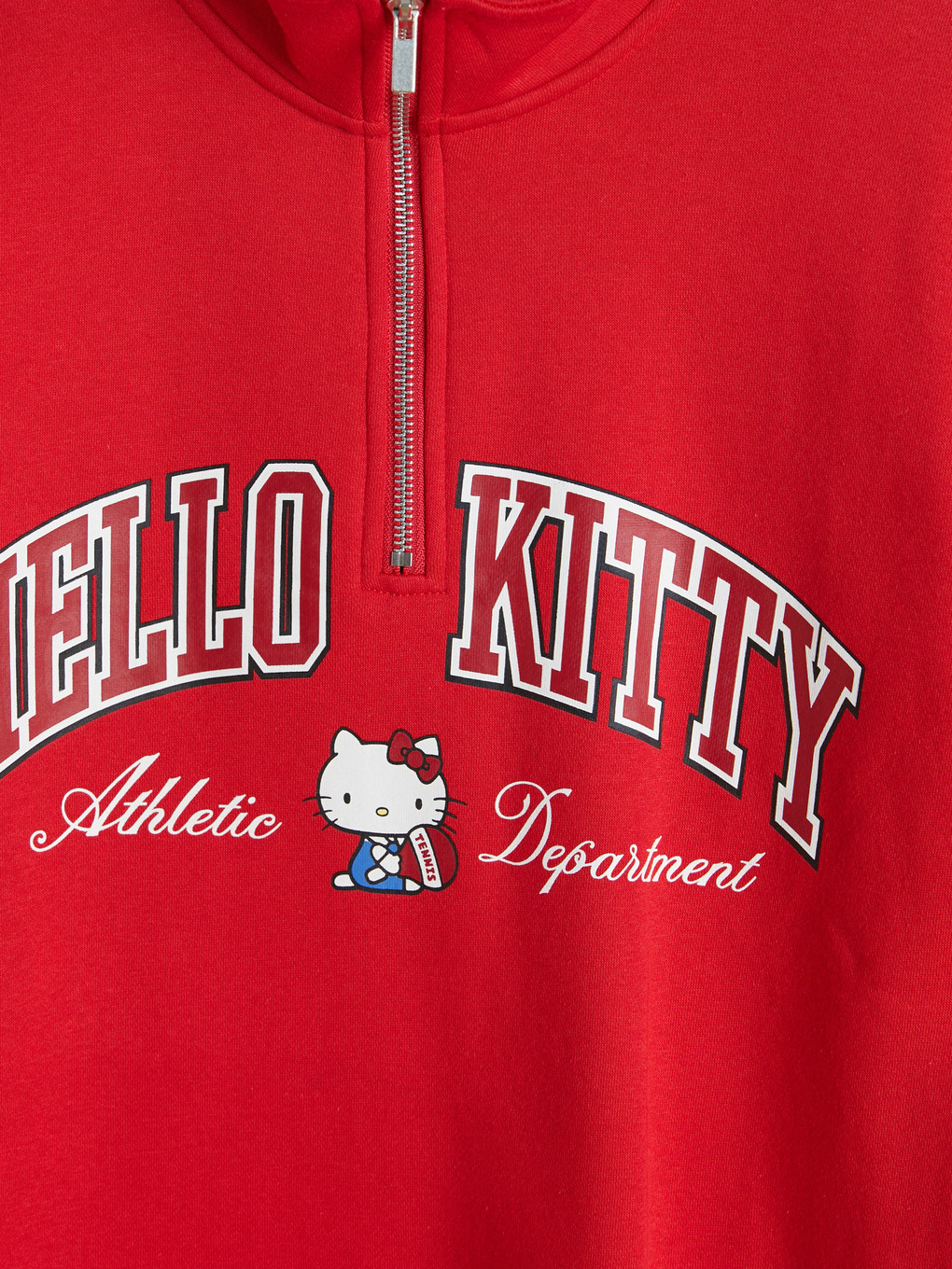 Woman Red Sweatshirt-6