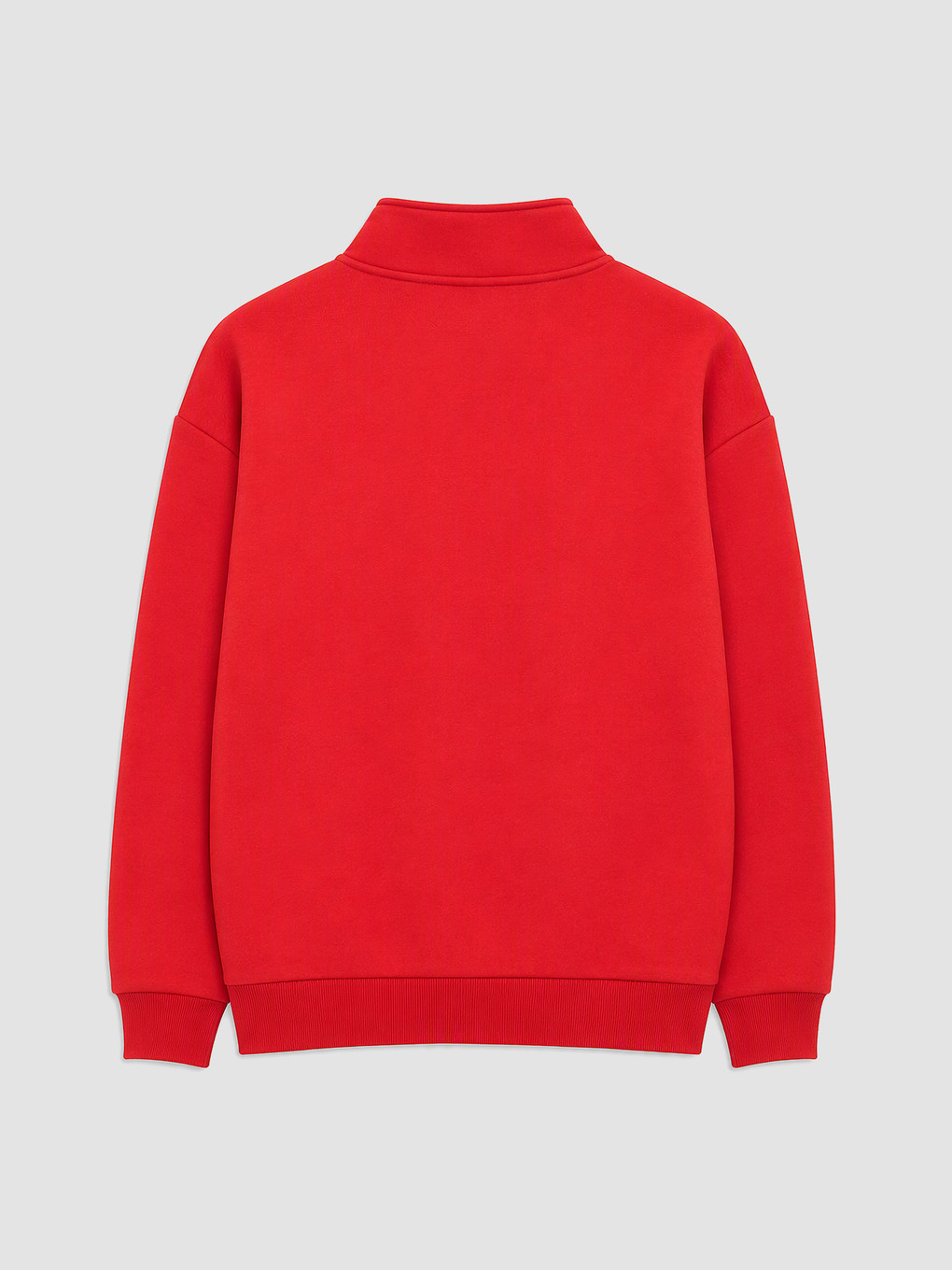 Woman Red Sweatshirt-8