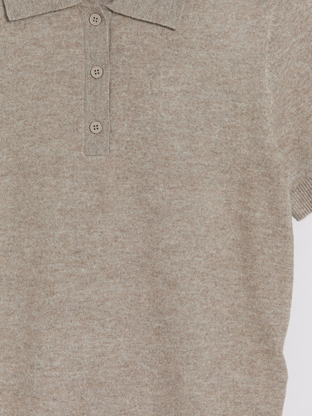Pulover Tricotat Cu Guler Polo Pentru Femei-6