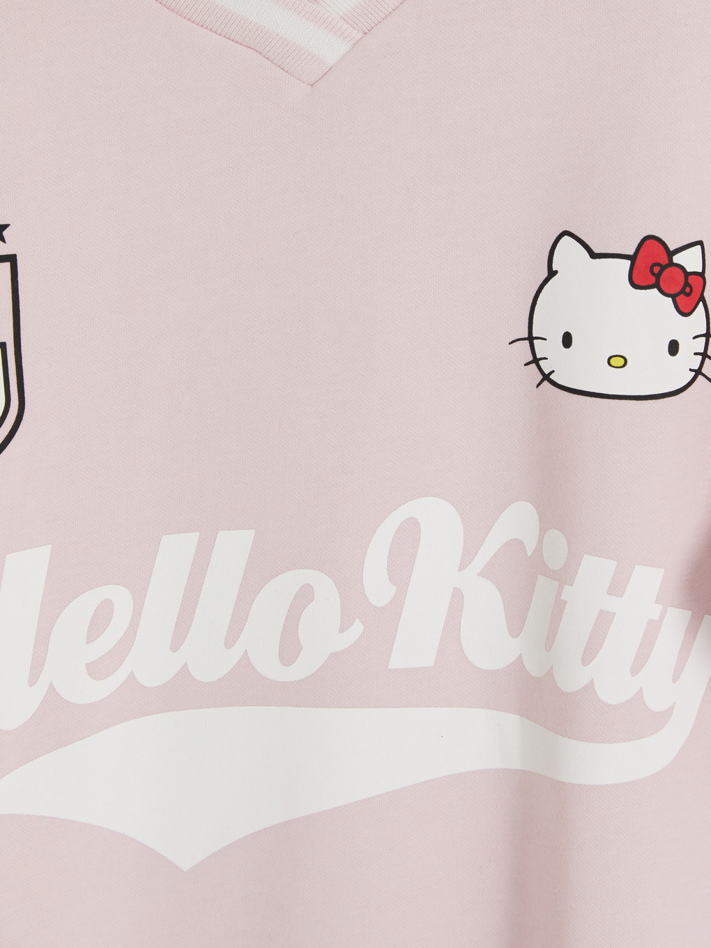Hello Kitty Printed Oversize Women's Thick Sweatshirt-5