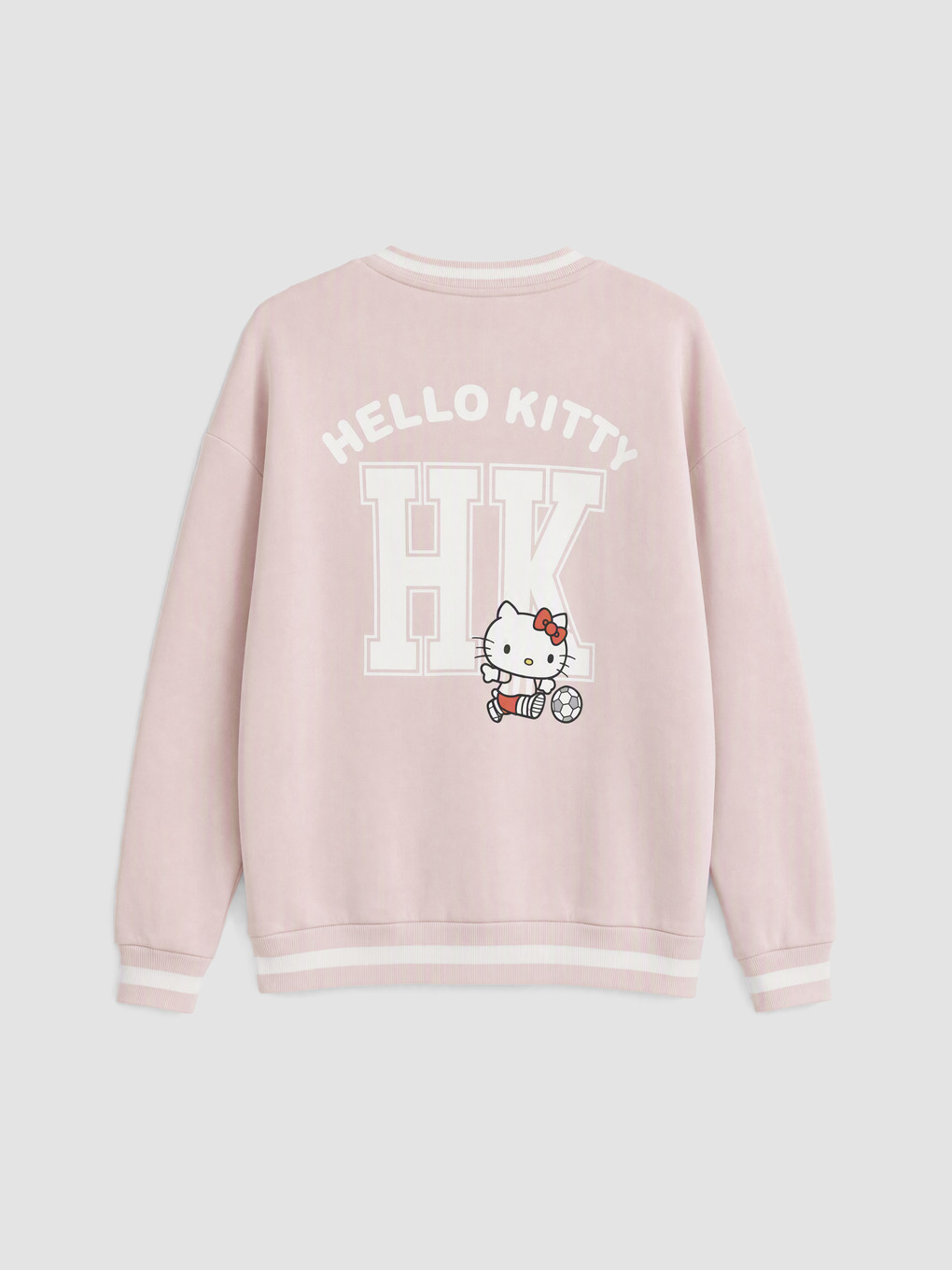 Hello Kitty Printed Oversize Women's Thick Sweatshirt-6