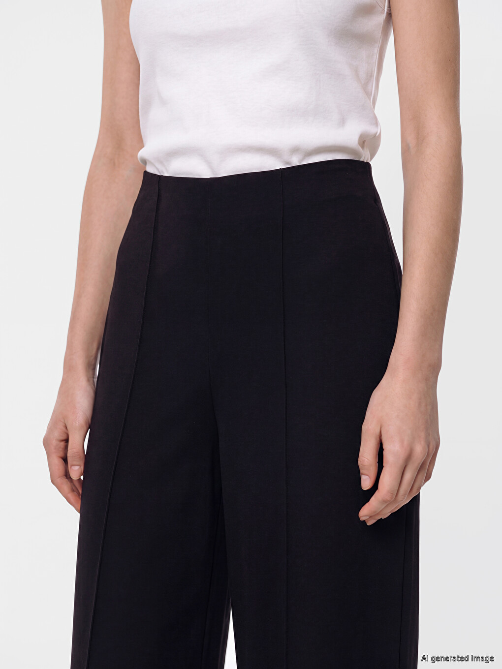 High Waisted Soft Touch Women's Sweatpants-2