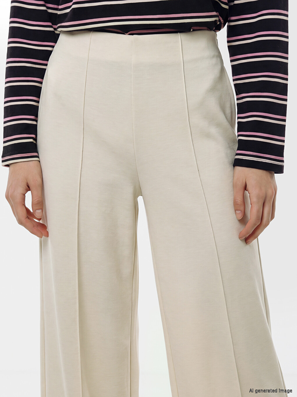 High Waisted Soft Touch Women's Sweatpants-2